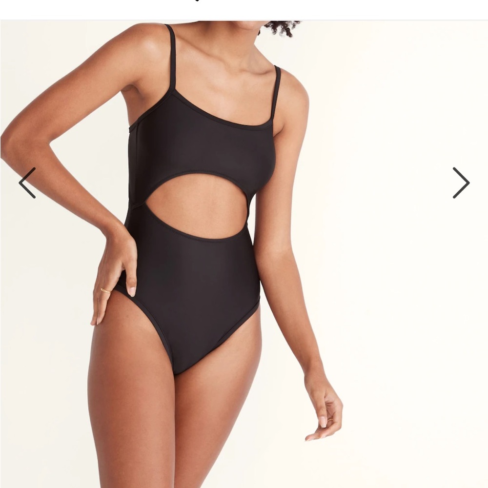 Madewell Second Wave Cutout one piece swimsuit